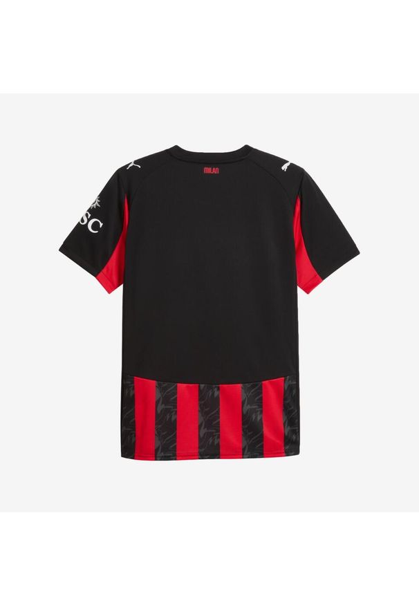 Koszulka piłkarska oficjalna Puma AC Milan 25/26 domowa. Materiał: materiał. Sport: piłka nożna