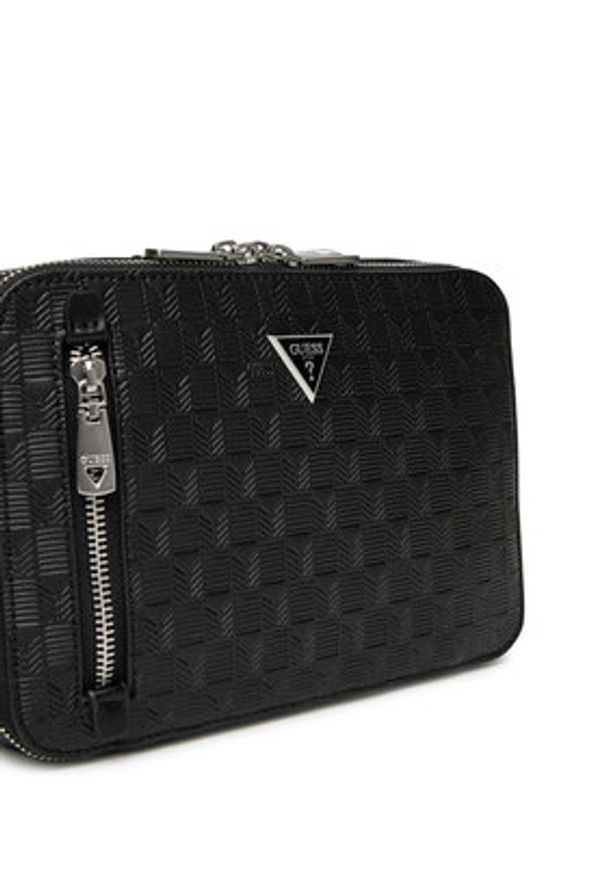 Guess Nerka HMTODE P5229 Czarny. Kolor: czarny. Materiał: skóra