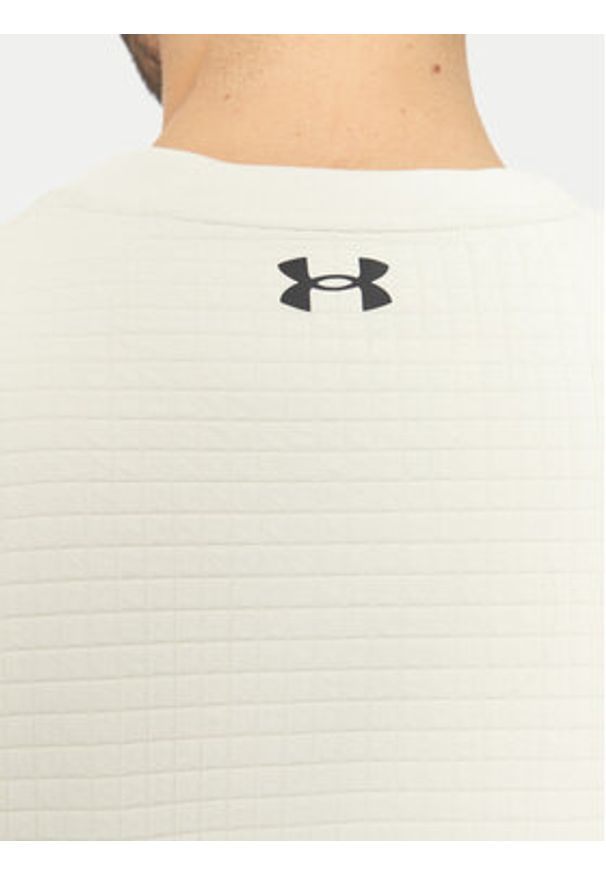 Under Armour Bluza UA Unstoppable 1387904 Écru Regular Fit. Materiał: syntetyk