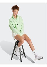 Adidas - adidas Bluza Z.N.E. IS3922 Zielony Loose Fit. Kolor: zielony. Materiał: bawełna #3