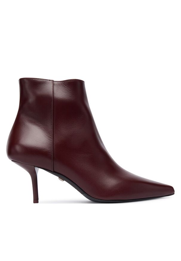 Botki Max Mara. Kolor: czerwony