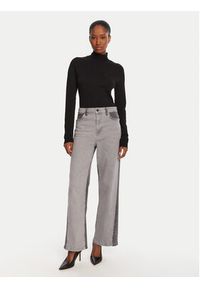 LOLA CASADEMUNT Jeansy LF2514015 Szary Wide Leg. Kolor: szary #4