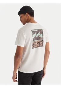 Billabong T-Shirt Stamp EBYZT00293 Biały Regular Fit. Kolor: biały. Materiał: bawełna #1