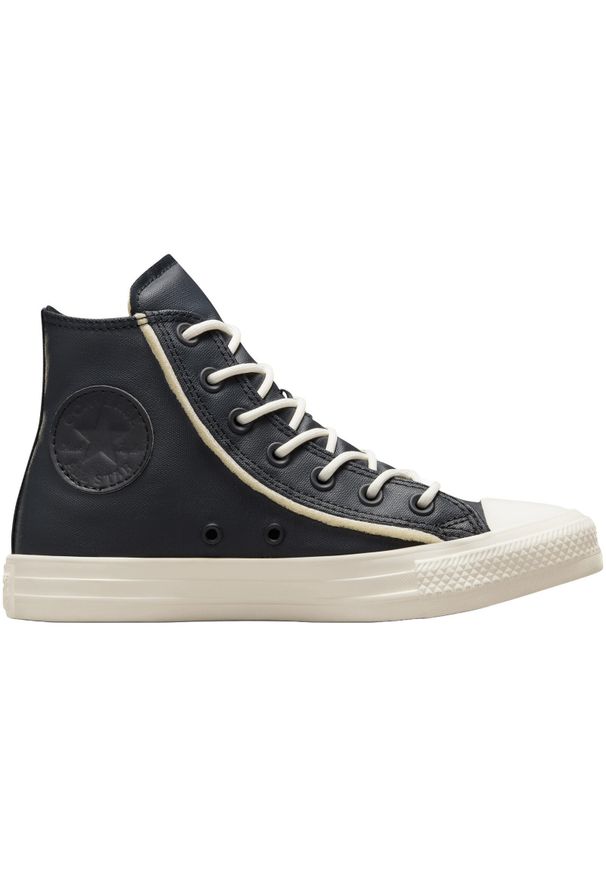 Trampki Converse Chuck Taylor All Star, Kobiety. Kolor: czarny. Materiał: materiał, skóra ekologiczna. Model: Converse All Star
