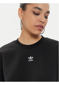 Adidas - adidas Bluza adicolor Essentials IA6504 Czarny Relaxed Fit. Kolor: czarny. Materiał: bawełna #6