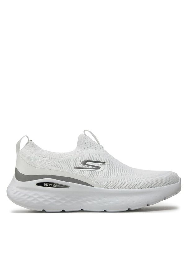 skechers - Sneakersy Skechers. Kolor: biały. Sport: bieganie