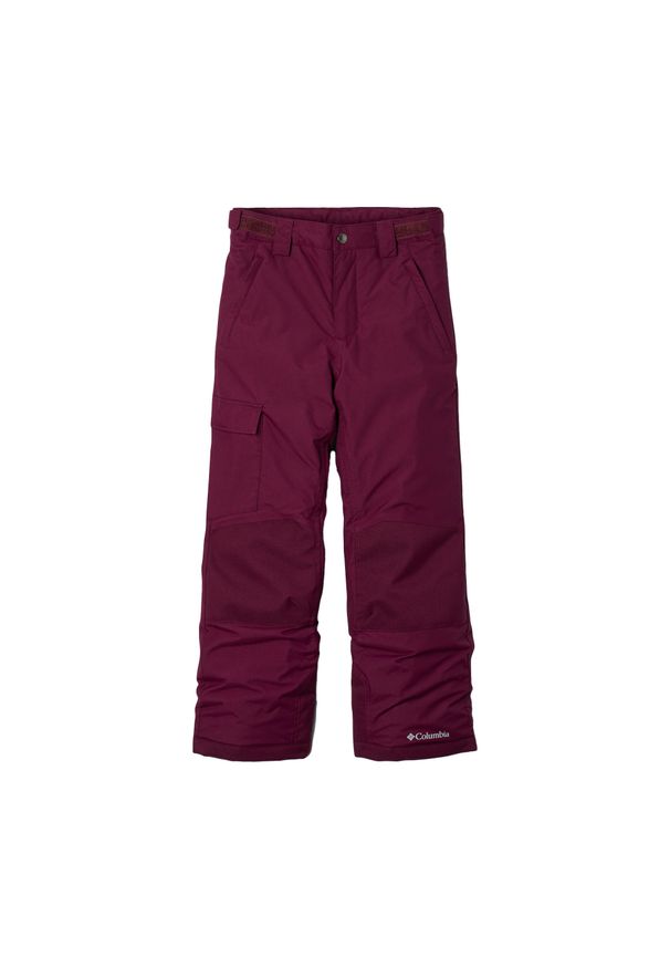 columbia - Spodnie narciarskie dziecięce Columbia Bugaboo II. Kolor: wielokolorowy, czerwony, brązowy. Sezon: zima. Sport: narciarstwo