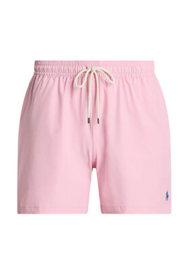 Polo Ralph Lauren Szorty kąpielowe 710957782004 Różowy Classic Fit. Kolor: różowy. Materiał: syntetyk