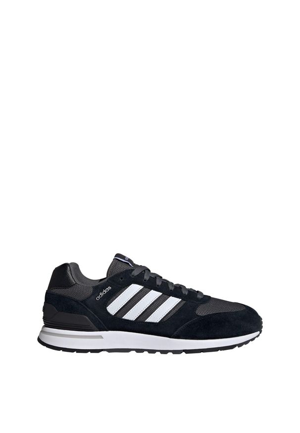 Adidas - Buty Run 80s. Kolor: czarny, biały, szary, wielokolorowy. Sport: bieganie