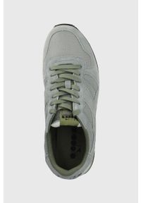 Diadora sneakersy kolor zielony. Nosek buta: okrągły. Zapięcie: sznurówki. Kolor: zielony
