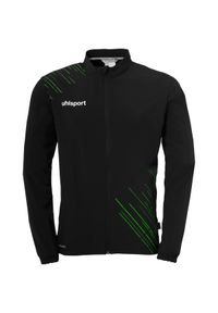 UHLSPORT - Dziecięca bluza dresowa Uhlsport Score 26 Evo. Kolor: wielokolorowy, czarny, zielony. Materiał: dresówka. Wzór: nadruk. Sport: piłka nożna #1