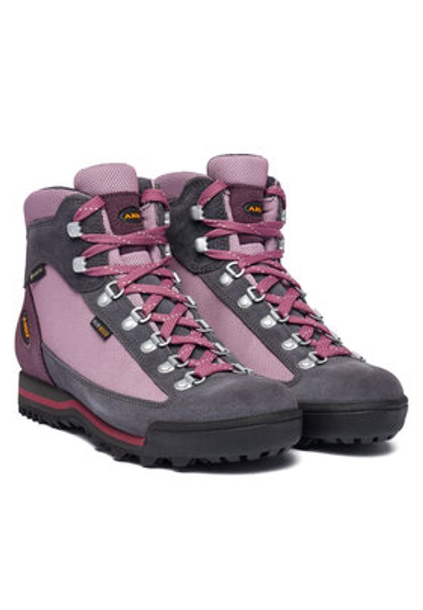 Aku Trekkingi Ultralight Micro Gtx GORE-TEX 365.10 Różowy. Kolor: różowy. Materiał: zamsz, skóra. Wzór: kolorowy