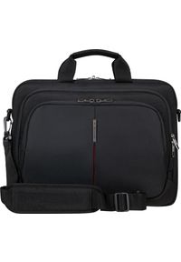 Samsonite 155200 1041 15.6'' Guardit 3.0 Slim czarny. Kolor: czarny. Materiał: tkanina, materiał. Styl: casual