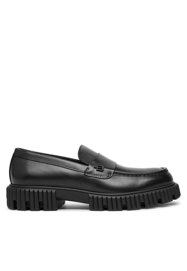 Loafersy Baldinini. Kolor: czarny