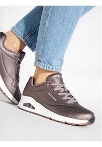 skechers - Skechers Sneakersy Uno Rose Bold 73691PEW Różowy. Kolor: różowy. Materiał: materiał #3