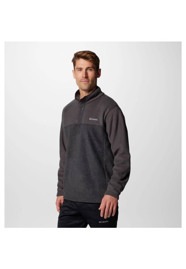 columbia - Bluza polarowa męska Columbia Steens Mountain Half Snap II. Kolor: czarny. Materiał: polar