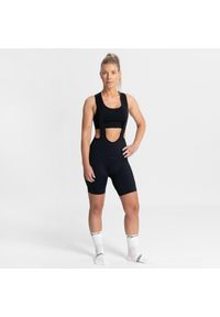 ROGELLI - Spodenki rowerowe damskie Rogelli ULTRARACING 2.0 z wkładką żelową. Kolor: czarny. Sezon: lato. Sport: kolarstwo