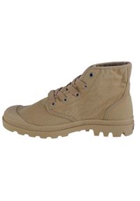 Buty sportowe Sneakersy damskie, Palladium Pampa Hi. Kolor: beżowy. Sport: turystyka piesza