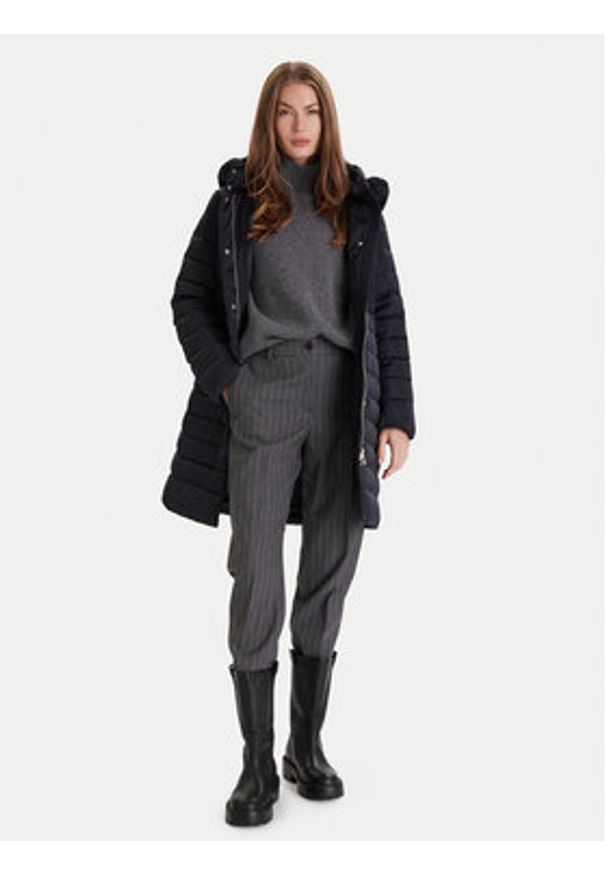 Geox Kurtka puchowa Bettanie W5626H T3122 F1624 Granatowy Regular Fit. Kolor: niebieski. Materiał: syntetyk. Sezon: zima