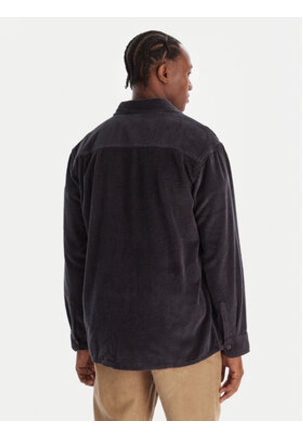 Quiksilver Koszula Venture Cord EQYWT04646 Granatowy Regular Fit. Kolor: niebieski. Materiał: bawełna