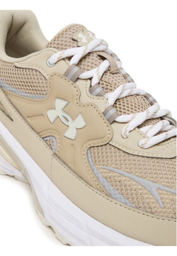 Under Armour Sneakersy UA Apparition Tech 6005280 Beżowy. Kolor: beżowy. Materiał: materiał