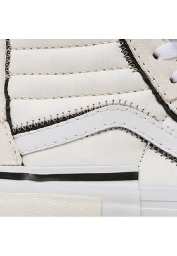 Vans Tenisówki Sk8-Hi Reconst VN0005UKQJM1 Biały. Kolor: biały. Materiał: zamsz, skóra