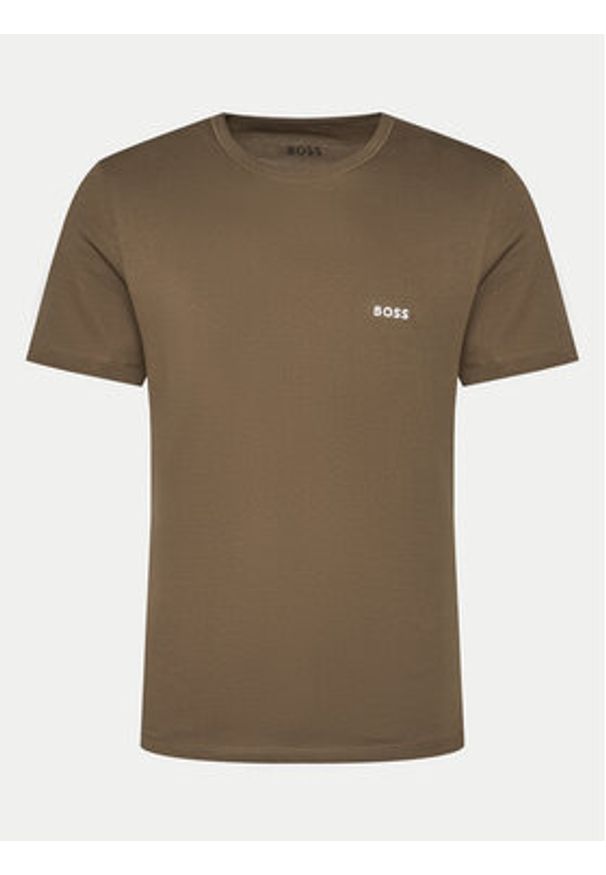 BOSS Komplet 3 t-shirtów 50532468 Kolorowy Regular Fit. Materiał: bawełna. Wzór: kolorowy