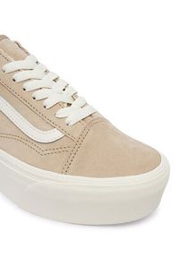 Vans Tenisówki Old Skool Platform VN0009PZ4MG1 Beżowy. Kolor: beżowy. Materiał: skóra, zamsz. Obcas: na platformie #4