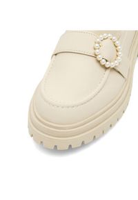 DeeZee Loafersy Felizia WS5195-34 Beżowy. Kolor: beżowy. Materiał: syntetyk #4