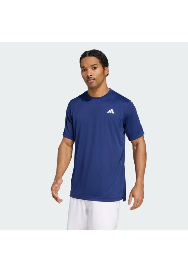 Adidas - Koszulka Club Tennis Climacool. Kolor: niebieski. Technologia: ClimaCool (Adidas). Sport: tenis