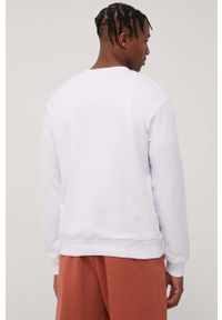 Cross Jeans bluza męska kolor biały z nadrukiem. Okazja: na co dzień. Kolor: biały. Wzór: nadruk. Styl: casual #2