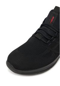 Rieker Sneakersy B7376-00 Czarny. Kolor: czarny. Materiał: materiał #3