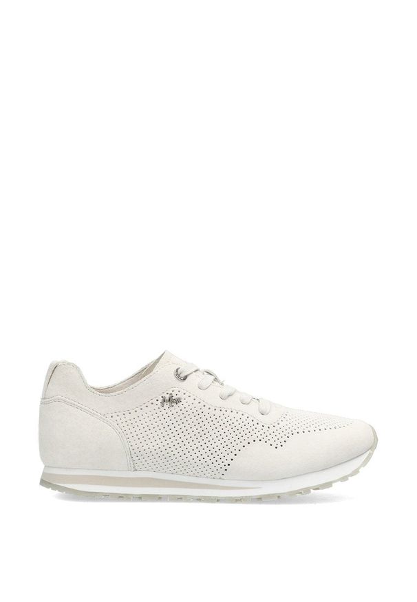 MEXX - Mexx - Buty Cirsten. Nosek buta: okrągły. Zapięcie: sznurówki. Kolor: biały. Materiał: guma