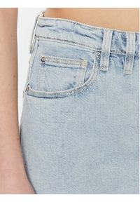 Guess Spódnica jeansowa Carla W3RD20 D4WB1 Niebieski Regular Fit. Kolor: niebieski. Materiał: jeans, bawełna