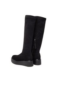 Jenny Fairy Kozaki WS132-03 Czarny. Kolor: czarny. Materiał: materiał #3