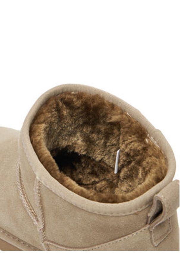 DeeZee Śniegowce E1 TECHNOLOGY DZ-81 Khaki. Kolor: brązowy. Materiał: materiał