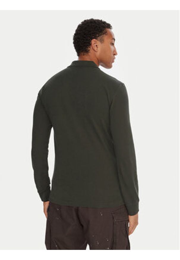 G-Star RAW - G-Star Raw Polo Dunda D27683-5864 Szary Slim Fit. Typ kołnierza: polo. Kolor: szary. Materiał: bawełna