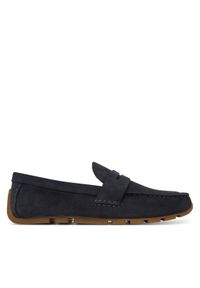 Clarks Mokasyny Corsley Bar 26184514 Granatowy. Kolor: niebieski. Materiał: zamsz, skóra #1