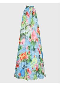 Ermanno Firenze Sukienka letnia D42EQ048EB8 Kolorowy Regular Fit. Materiał: syntetyk. Wzór: kolorowy. Sezon: lato #6