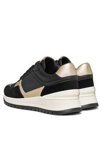Geox Sneakersy D Desya D6500A 08522 C9258 Czarny. Kolor: czarny. Materiał: skóra #5