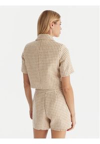 Morgan Bluzka 252-VENU.F Beżowy Regular Fit. Kolor: beżowy. Materiał: bawełna #5