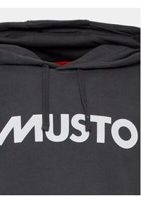 Musto Bluza Logo 82446 Szary Regular Fit. Kolor: szary. Materiał: bawełna #3