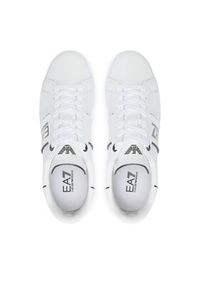 EA7 Emporio Armani Sneakersy X8X102 XK346 D611 Biały. Kolor: biały. Materiał: skóra #4