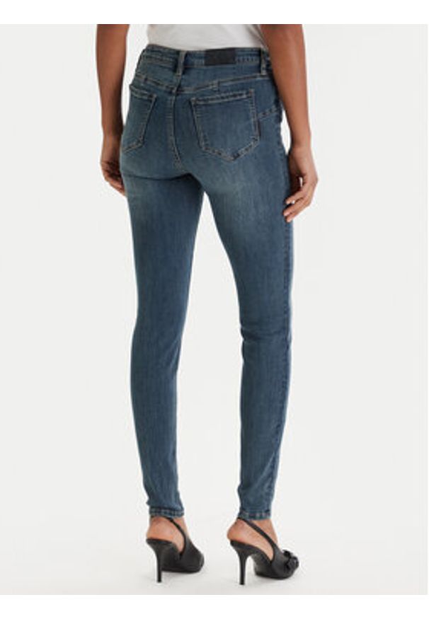 Armani Exchange Jeansy XW000129 AF10863 MB001 Niebieski Skinny Fit. Kolor: niebieski