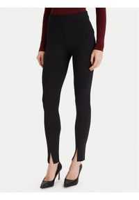 Wolford Legginsy Midnight Grace 19240 Czarny Slim Fit. Kolor: czarny. Materiał: syntetyk