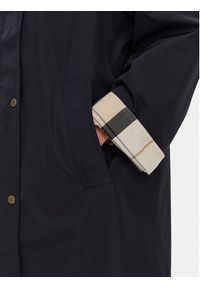 Barbour Trencz LSP0225NY91 Granatowy Regular Fit. Kolor: niebieski. Materiał: syntetyk