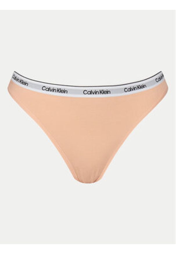Calvin Klein Underwear Komplet 3 par fig klasycznych 000QD5207E Kolorowy. Materiał: bawełna. Wzór: kolorowy