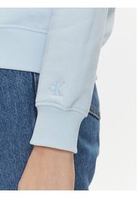 Calvin Klein Jeans Bluza Institutional J20J222548 Błękitny Regular Fit. Kolor: niebieski. Materiał: bawełna #3