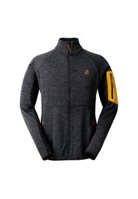 DARE 2B - Męska Bluza Polarowa Torrek. Kolor: czarny, pomarańczowy, wielokolorowy. Materiał: polar. Sezon: zima. Styl: sportowy. Sport: turystyka piesza
