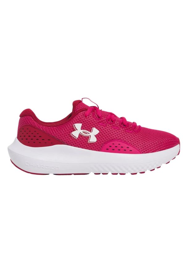 Buty do biegania damskie Under Armour Charged Surge 4. Kolor: czerwony. Sport: bieganie